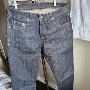 RAEY Organic Selvedge-Denim Slim-Leg Jeans